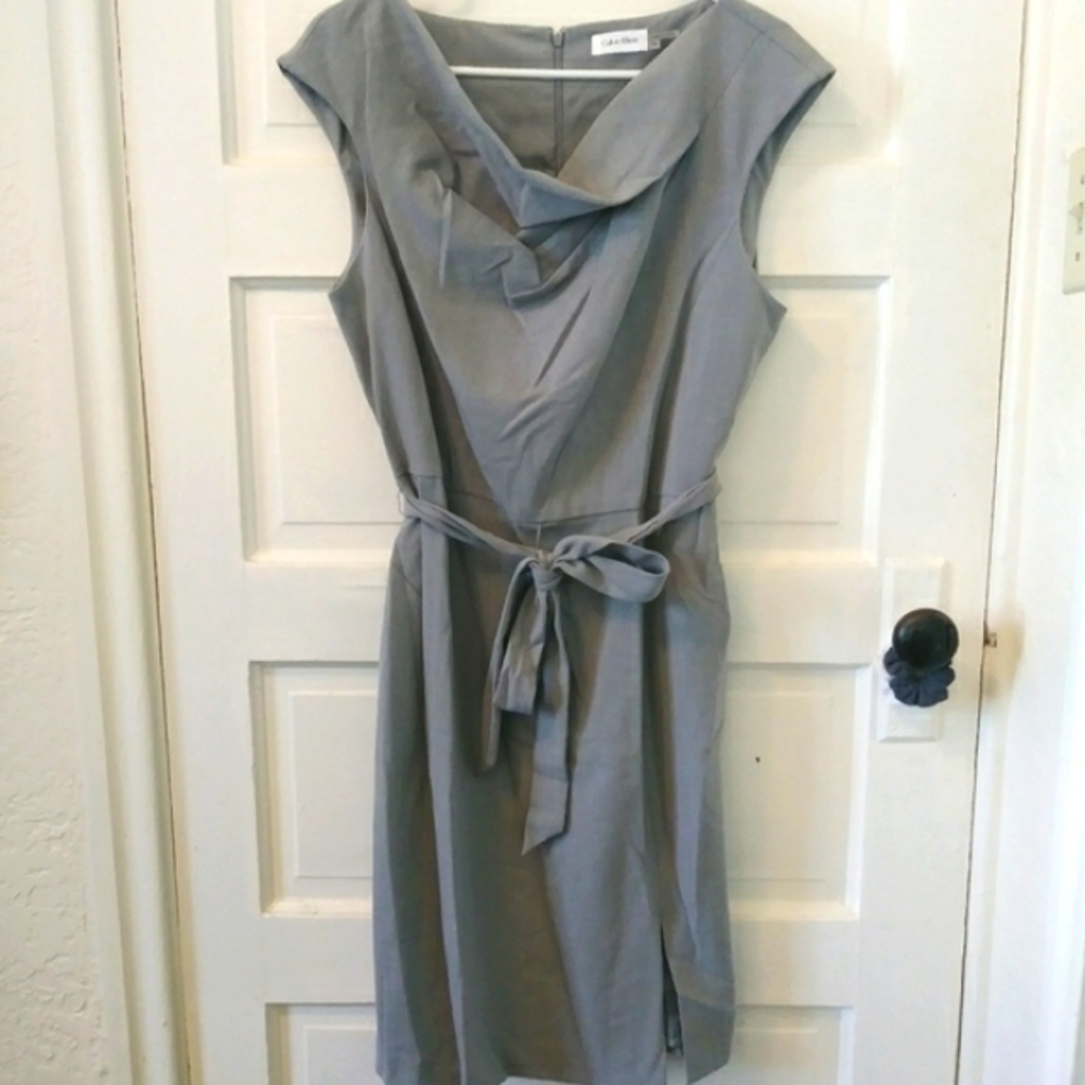 Calvin Klein Gray Dress